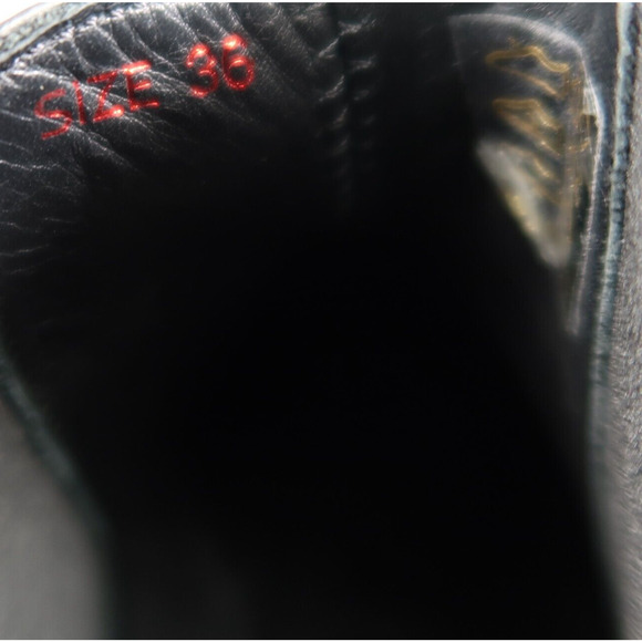 Staud Shoes Womens 36 Boots Chelsea Palamino Leather Casual Platform Black Ankle - Picture 14 of 16